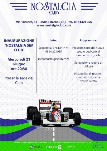 Nostalgia Sim Club Simulatori di Guida