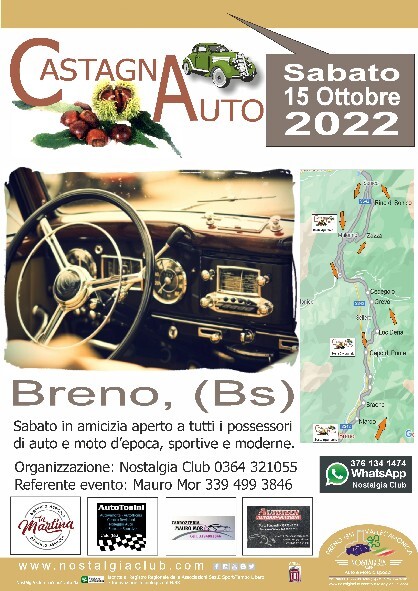 Tour in auto d'epoca tra i castagneti 