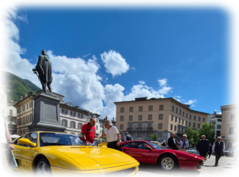 Ferrari in esposizione